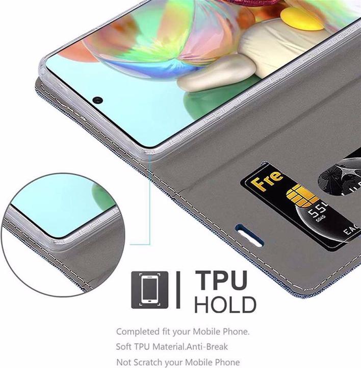 Image du produit Cadorabo Couverture look jeans Book (Samsung Galaxy A71)