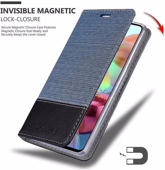Image du produit Cadorabo Couverture look jeans Book (Samsung Galaxy A71)
