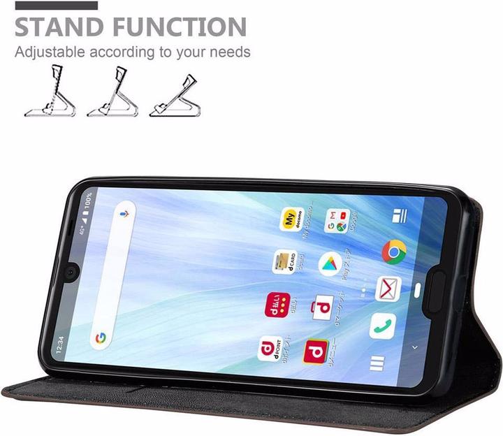 Produktbild Cadorabo Book Invisible Magnet Cover (Sharp Aquos R3)