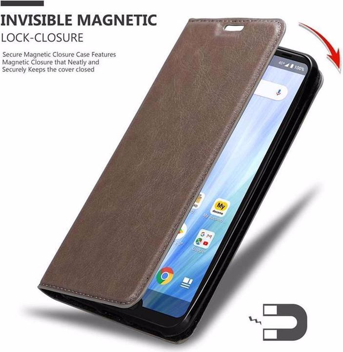 Produktbild Cadorabo Book Invisible Magnet Cover (Sharp Aquos R3)