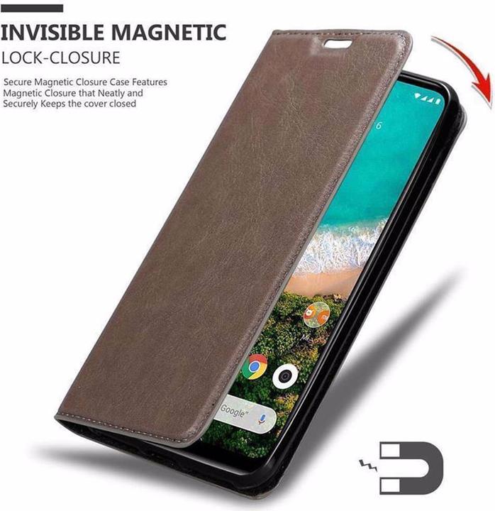 Actual product image Cadorabo Book Invisible Magnet Cover (Mi CC9)