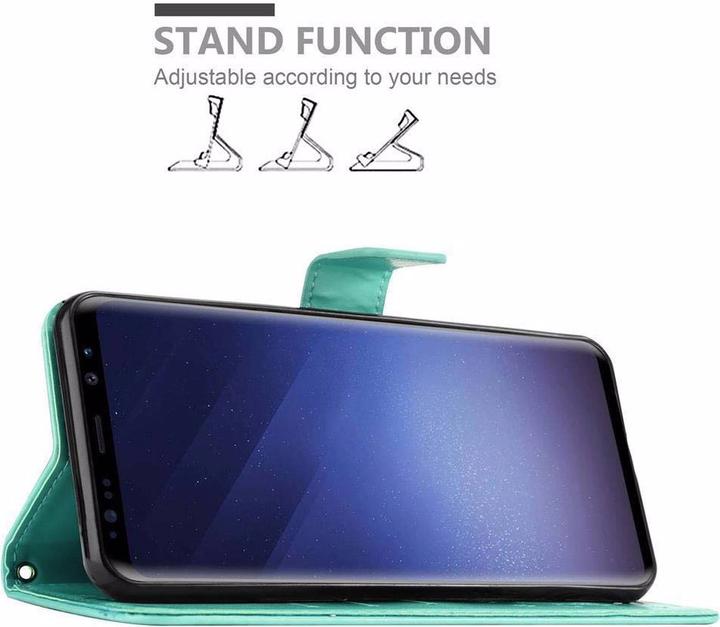 Image du produit Cadorabo Couverture du livre de fleurs (Samsung Galaxy S9)