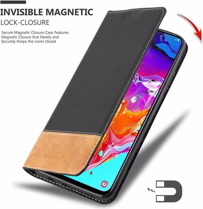 Productafbeelding Cadorabo Boek X Portemonnee Hoesje (Samsung Galaxy A70)