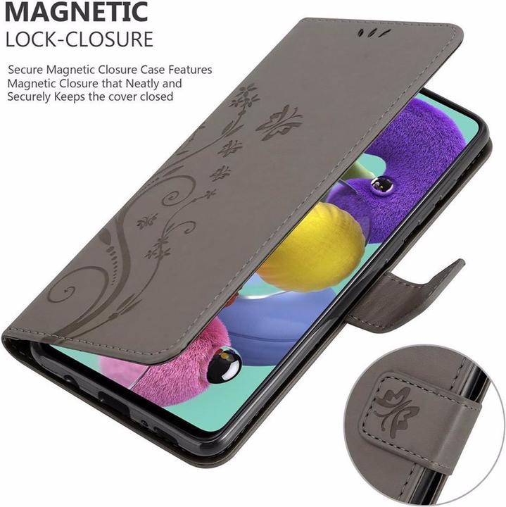 Image du produit Cadorabo Couverture du livre de fleurs (Samsung Galaxy M40s)