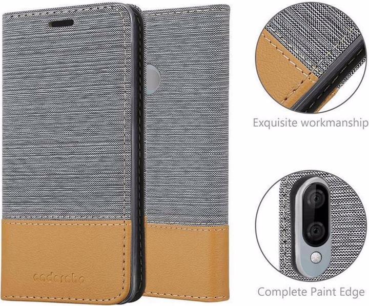 Productafbeelding Cadorabo Boek Jeans Optiek Cover (Wiko View 3 Lite)