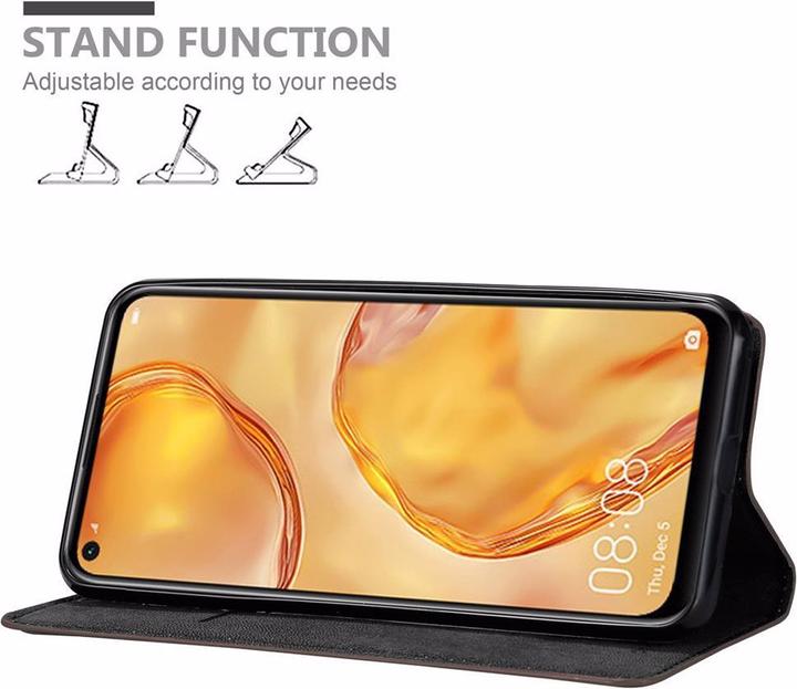 Produktbild Cadorabo Book Invisible Magnet Cover (Huawei Nova 7i, Huawei P40 Lite)