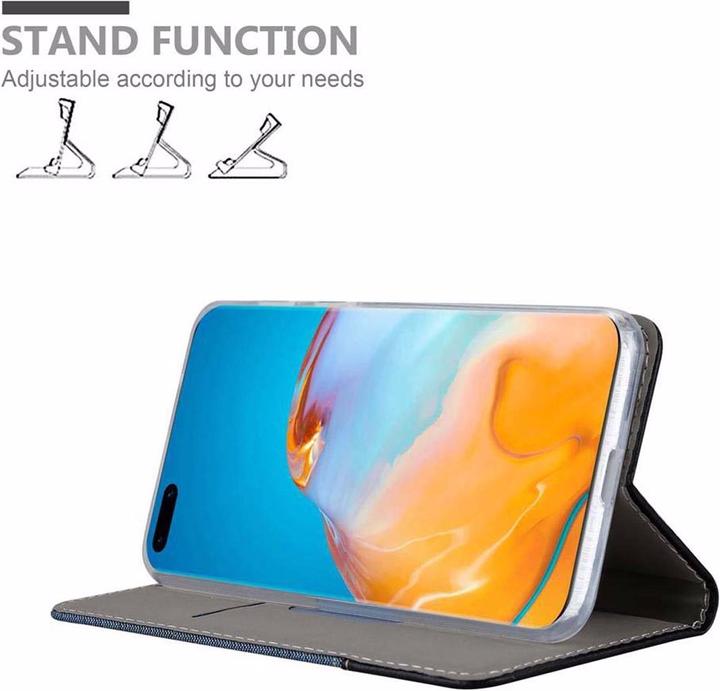 Image du produit Cadorabo Couverture look jeans Book (Huawei P40 Pro)