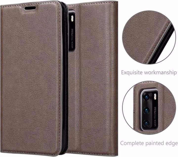 Actual product image Cadorabo Book Invisible Magnet Cover (Huawei P40)