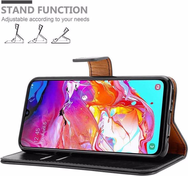 Actual product image Cadorabo Book Luxury Cover (Samsung Galaxy A70S, Samsung Galaxy A70)