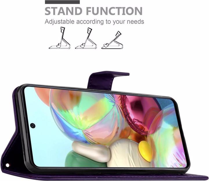 Produktbild Cadorabo Flower Book Cover (Samsung Galaxy A71)