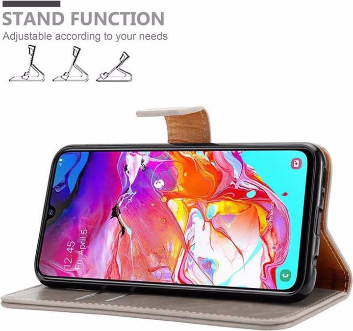 Actual product image Cadorabo Book Luxury Cover (Samsung Galaxy A70S, Samsung Galaxy A70)