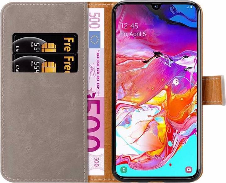 Actual product image Cadorabo Book Luxury Cover (Samsung Galaxy A70S, Samsung Galaxy A70)