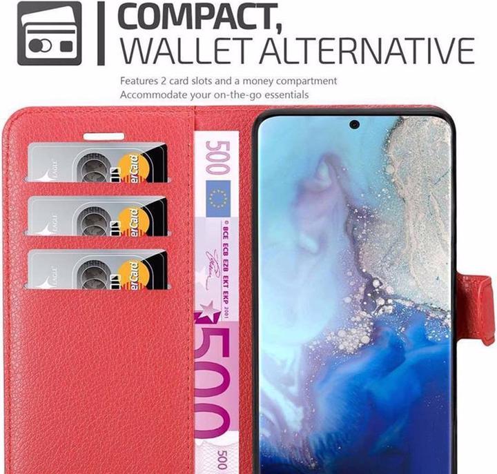 Actual product image Cadorabo Book with stand function cover (Samsung Galaxy S20)