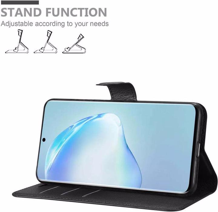 Actual product image Cadorabo Book with stand function cover (Samsung Galaxy S20+)