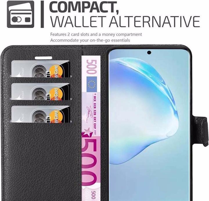Actual product image Cadorabo Book with stand function cover (Samsung Galaxy S20+)