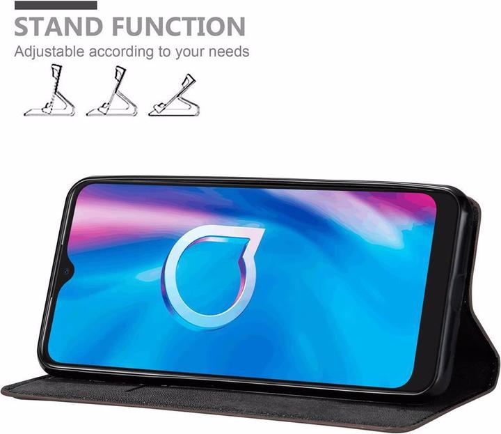 Productafbeelding Cadorabo Boek Onzichtbare Magneethoes (Alcatel 1S (2020))
