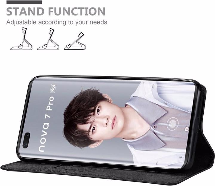 Produktbild Cadorabo Book Invisible Magnet Cover (Huawei Nova 7 Pro 5G)