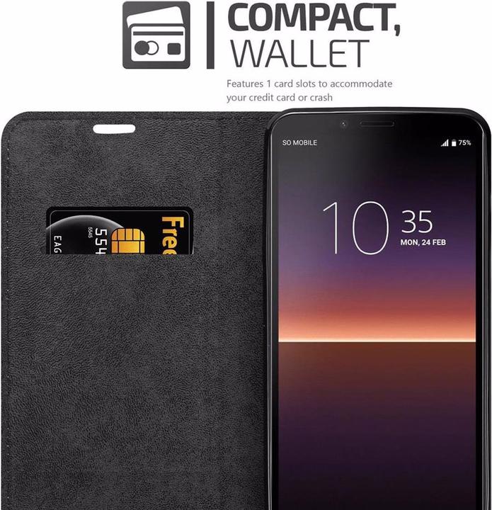 Productafbeelding Cadorabo Boek Onzichtbare Magneethoes (Sony Xperia 10 II)