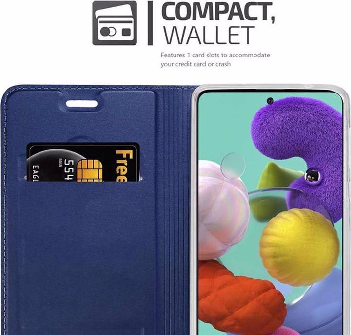 Actual product image Cadorabo Book Classy Style Cover (Samsung Galaxy A51)