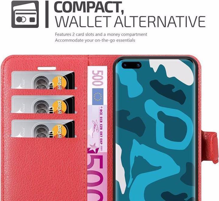 Produktbild Cadorabo Book mit Standfunktion Cover (Huawei P40 Pro)