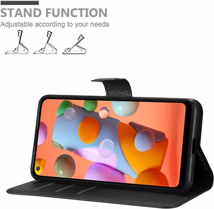 Actual product image Cadorabo Book with stand function cover (Samsung Galaxy A11, Samsung Galaxy M11)