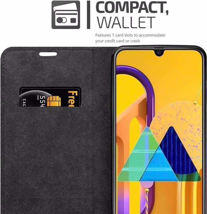 Productafbeelding Cadorabo Boek Onzichtbare Magneethoes (Samsung Galaxy M30, Samsung Galaxy M21)