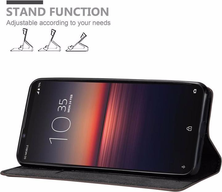 Produktbild Cadorabo Book Invisible Magnet Cover (Sony Xperia 1 II)
