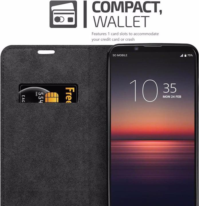 Produktbild Cadorabo Book Invisible Magnet Cover (Sony Xperia 1 II)