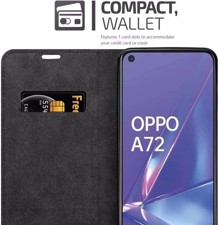 Productafbeelding Cadorabo Boek Onzichtbare Magneethoes (Oppo A72)