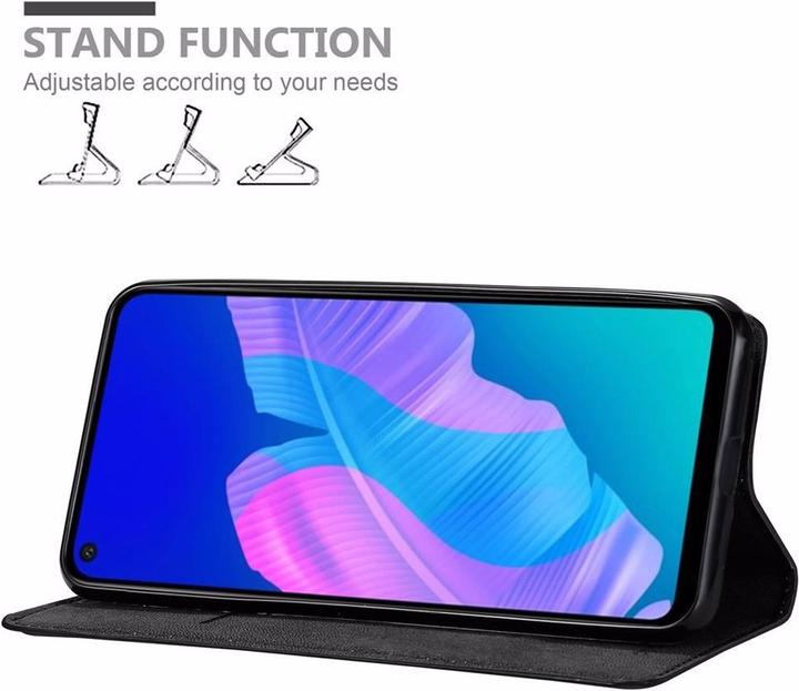 Productafbeelding Cadorabo Boek Onzichtbare Magneethoes (Huawei P40 Lite E)