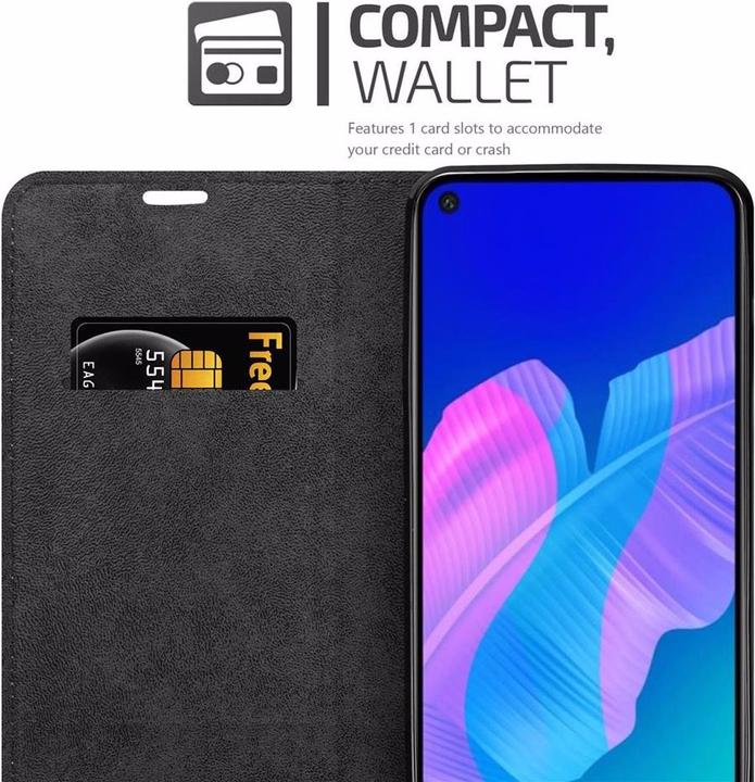 Productafbeelding Cadorabo Boek Onzichtbare Magneethoes (Huawei P40 Lite E)