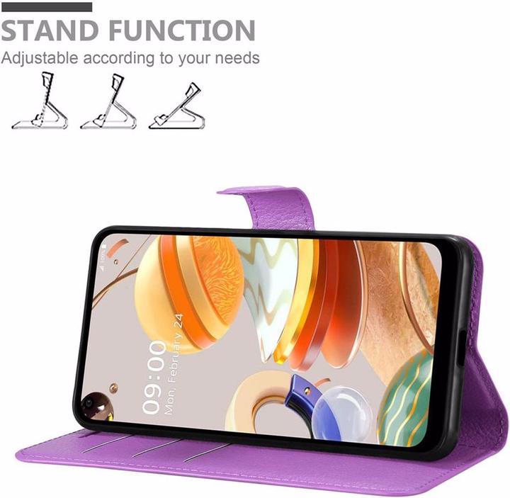 Actual product image Cadorabo Book with stand function cover (K61)