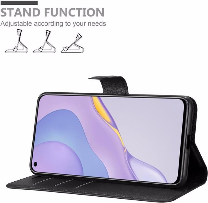 Actual product image Cadorabo Book with stand function cover (Huawei Nova 7 5G)