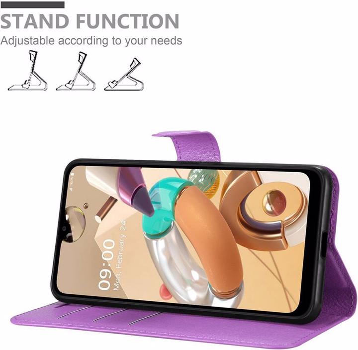 Actual product image Cadorabo Book with stand function cover (K41S)