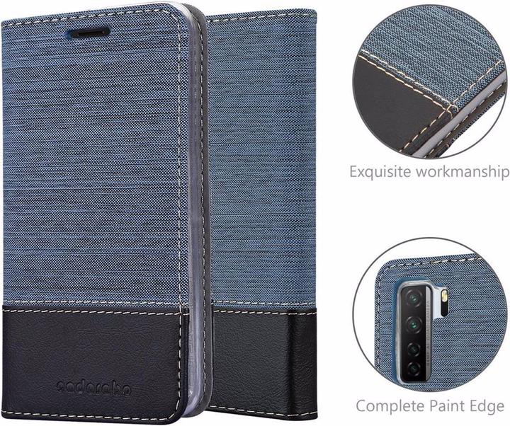 Actual product image Cadorabo Book Jeans Optics Cover (Huawei Nova 7 SE)