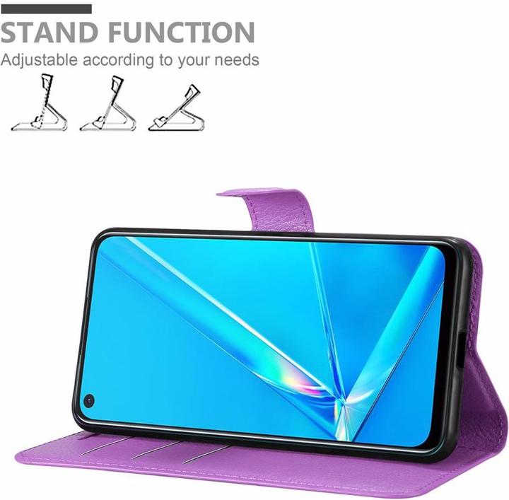 Produktbild Cadorabo Book mit Standfunktion Cover (Oppo A92)