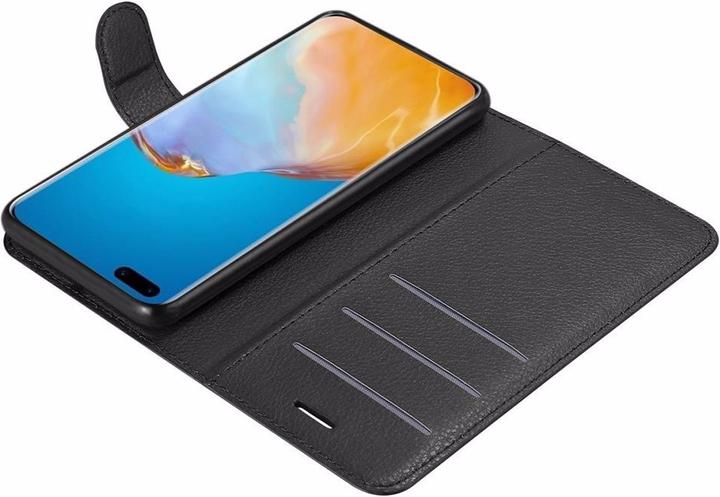 Actual product image Cadorabo Book with stand function cover (Huawei P40 Pro+)
