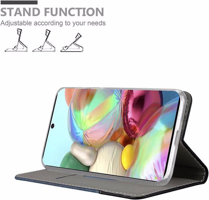Actual product image Cadorabo Book Jeans Optics Cover (Samsung Galaxy A71 5G)