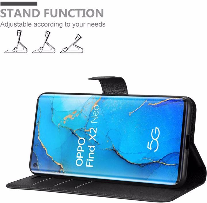 Productafbeelding Cadorabo Boek met kaft met standfunctie (Oppo Find X2 Neo)