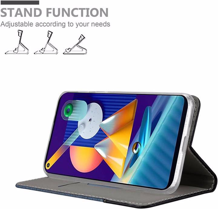 Actual product image Cadorabo Book Jeans Optics Cover (Samsung Galaxy A11, Samsung Galaxy M11)