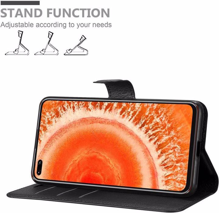 Actual product image Cadorabo Book with stand function cover (Honor View 30)