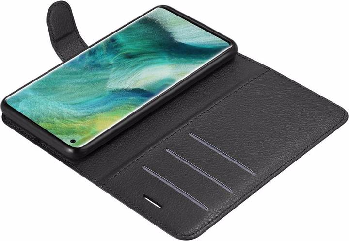 Actual product image Cadorabo Book with stand function cover (Oppo Find X2 Pro)