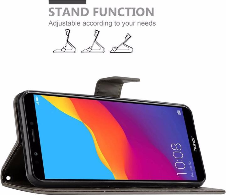 Actual product image Cadorabo Flower Book Cover (Honor 7c)