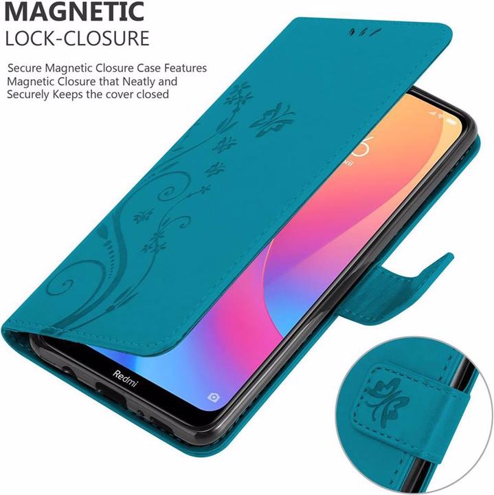 Produktbild Cadorabo Flower Book Cover (Xiaomi Redmi 8A)