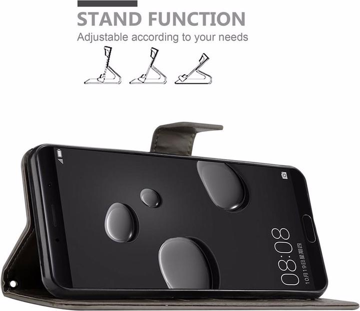 Actual product image Cadorabo Flower Book Cover (Huawei Nova 2i)