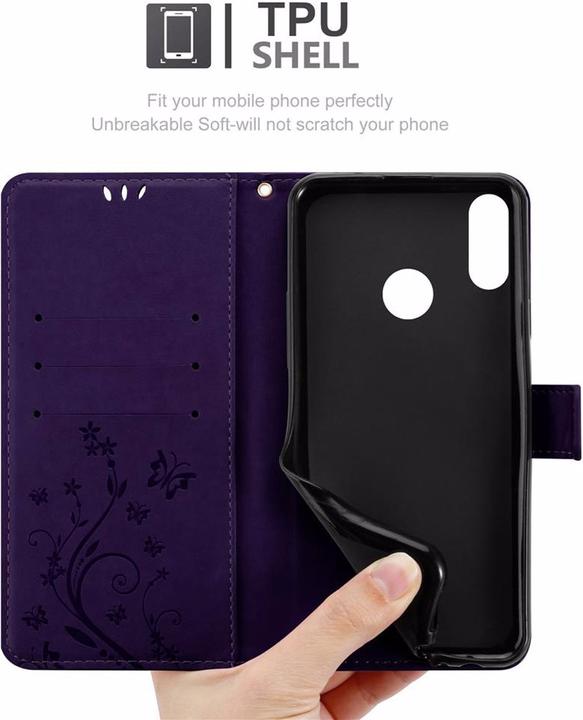 Immagine prodotto Cadorabo Copertina del libro di fiori (Huawei Y9 (2019))