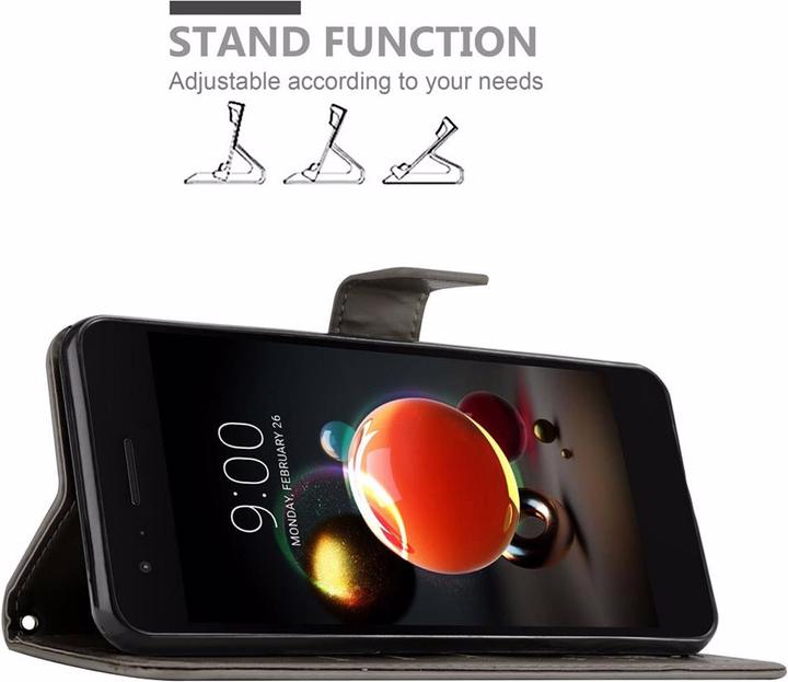 Produktbild Cadorabo Flower Book Cover (LG K8)