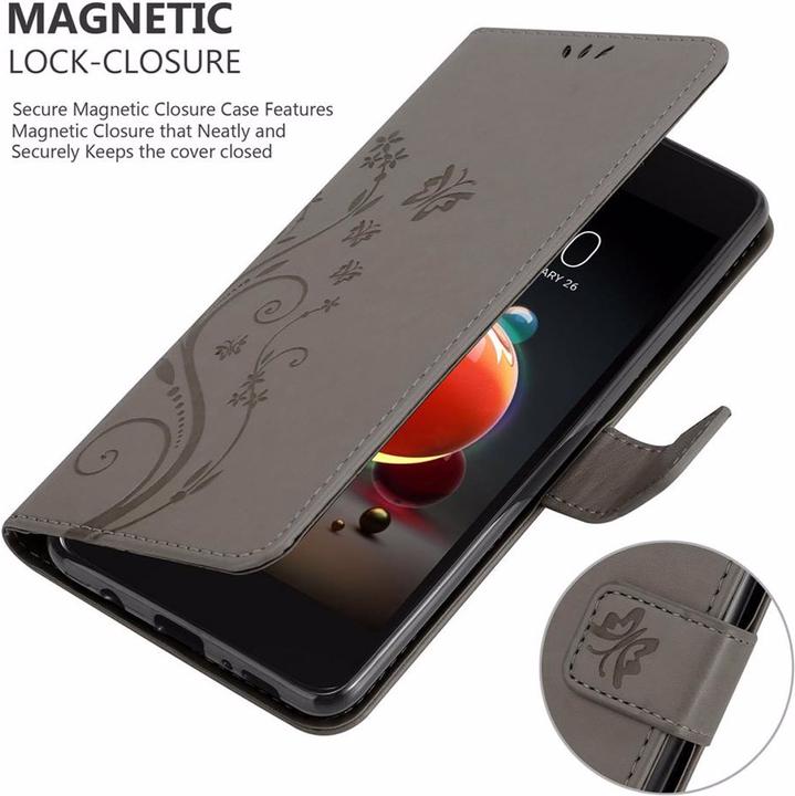 Produktbild Cadorabo Flower Book Cover (LG K8)