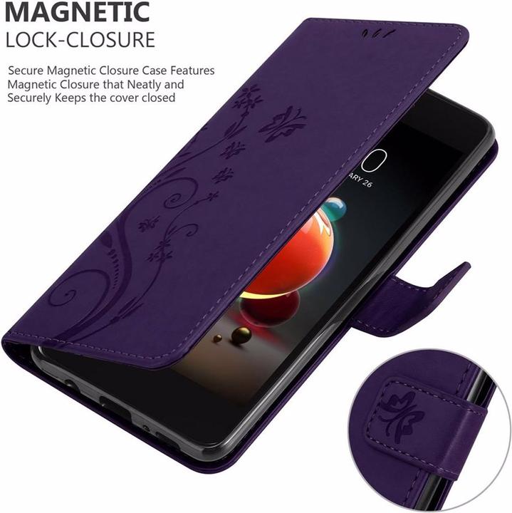 Actual product image Cadorabo Flower Book Cover (LG K8)