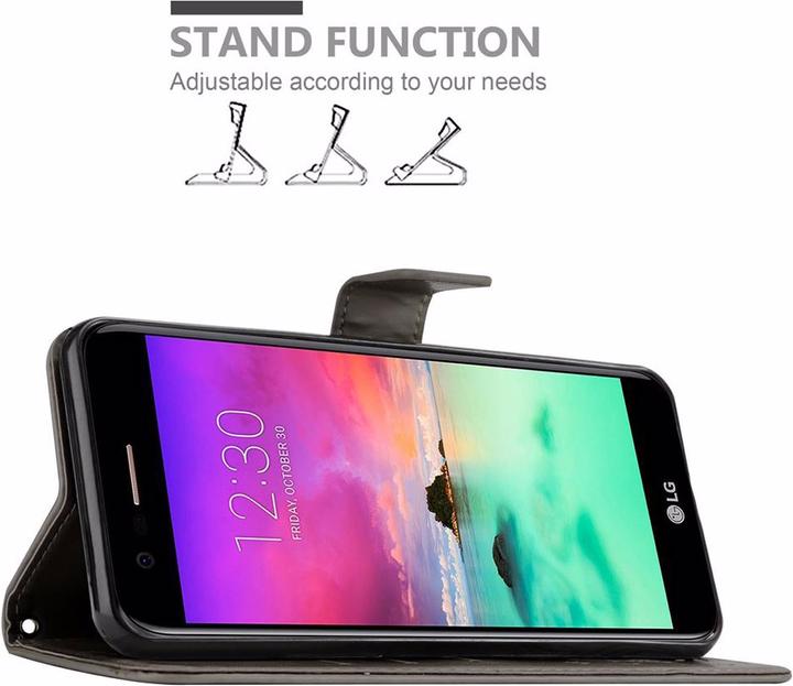 Produktbild Cadorabo Flower Book Cover (LG K10)